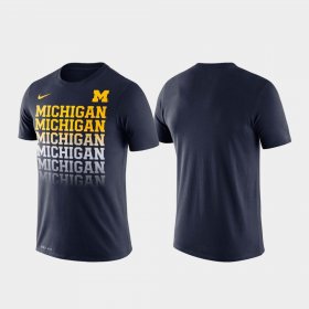 Fade Michigan Performance Men's Navy T-Shirt 902530-435 Fade Michigan Performance Men's Navy T-Shirt 902530-435