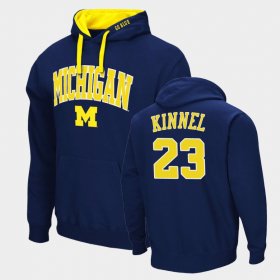 #23 Tyree Kinnel Arch & Logo 2.0 Michigan Pullover Mens Navy Hoodie 803172-693 #23 Tyree Kinnel Arch & Logo 2.0 Michigan Pullover Mens Navy Hoodie 803172-693