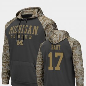 #17 Will Hart United We Stand University of Michigan Football Mens Charcoal Hoodie 938889-934 #17 Will Hart United We Stand University of Michigan Football Mens Charcoal Hoodie 938889-934