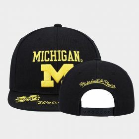 Michigan Front Loaded HWC Snapback Unisex Black Hat 846511-295