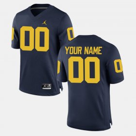 #00 Custom College Limited Football Michigan Wolverines Men Navy Jersey 396285-742 #00 Custom College Limited Football Michigan Wolverines Men Navy Jersey 396285-742