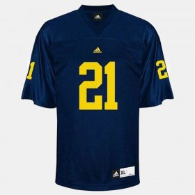 #21 desmond Howard College Football Wolverines Youth Blue Jersey 985896-544