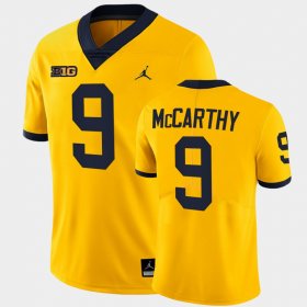 #9 J.J. McCarthy College Football University of Michigan Limited Men's Maize Jersey 516458-133